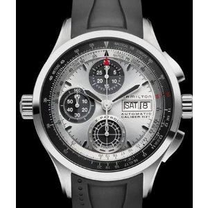 Hamilton Men's Khaki Aviation X-Patrol Auto Chrono Watch H76566351 (Dealmoon Exclusive)