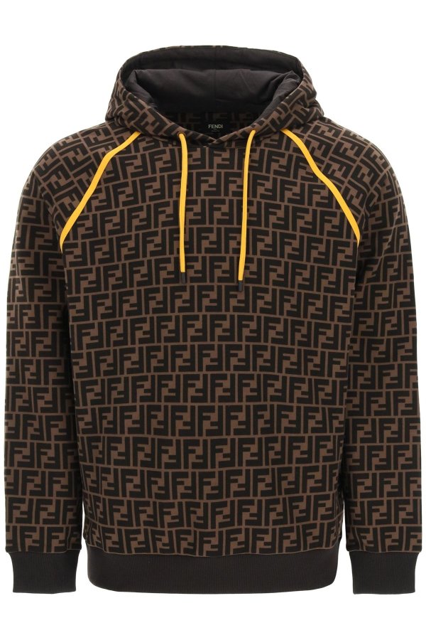 monogram hooded sweatshirt