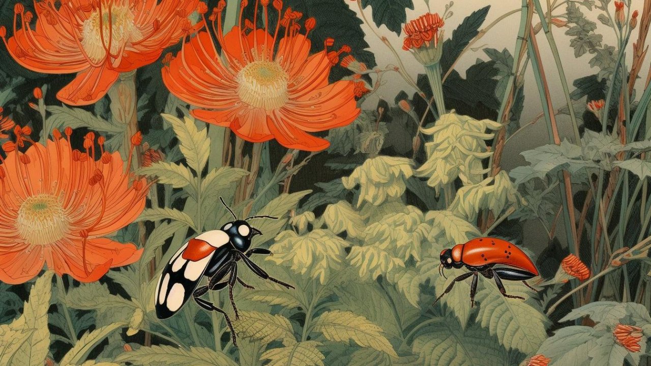 吸引螳螂瓢虫到你的花园 浅谈生物防治