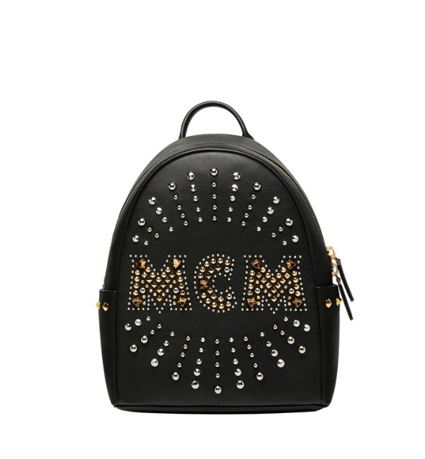 Stark Backpack in Radial Stud Leather