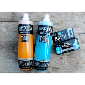 Brita Sport Water Filter Bottle, Twin Pack