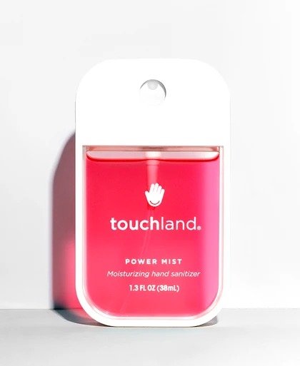 Meet Touchland: Hand sanitizer that makes your skin happy.