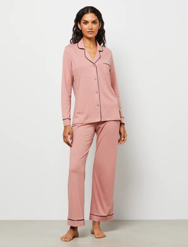 Bonnie Long Sleeve Top & Pant Pajama Set