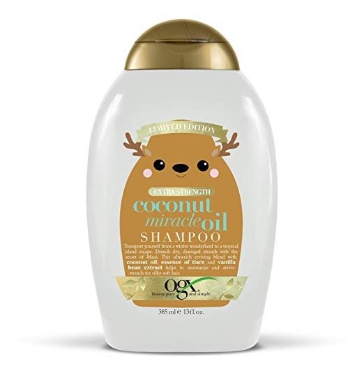 OGX Holiday 2019 limited edition coconut miracle oil shampoo, 13 Ounce