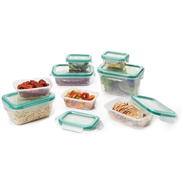 Good Grips Smart Seal Leakproof Plastic Food Storage Container Set