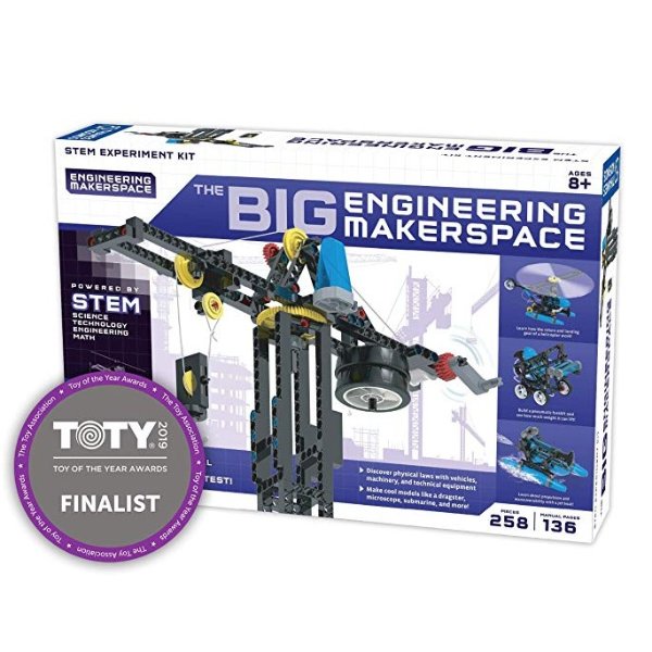 Thames & Kosmos The Big Engineering Makerspace Science Experiment Kit