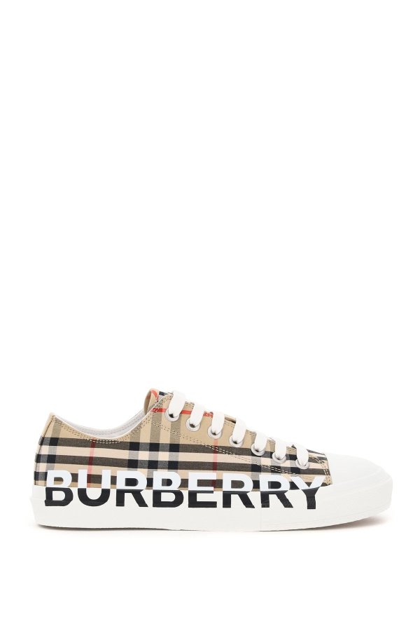 larkhall check sneakers