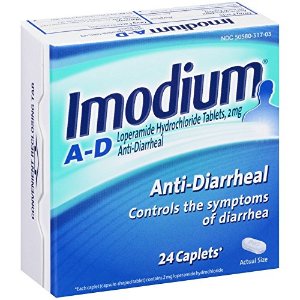 Imodium Anti-Diarrheal Loperamide Hydrochloride 24 Caplets 