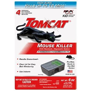 Tomcat 一次性捕鼠笼 4个 带饵料