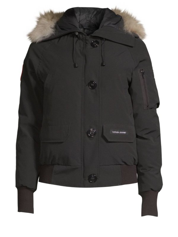 - Chilliwack Fur Hood Bomber Jacket