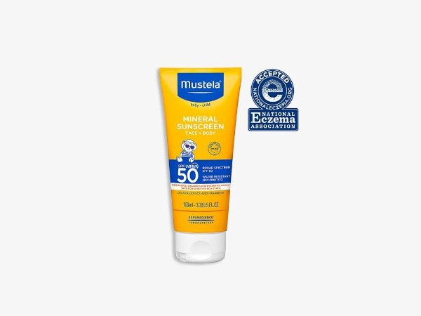 SPF 50 Mineral Sunscreen Lotion 100ml