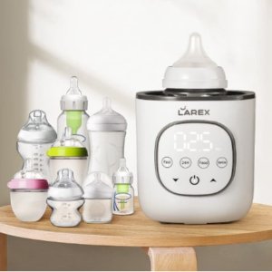 史低价：Larex 8合1宝宝温奶器，数显精准控温