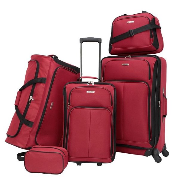 Ridgefield 5 Pc. Softside Luggage Set, Created for Macy's