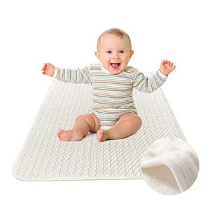 Yoofoss Premium Quality Bed Pads Washable Waterproof Blanket Sheet for Baby Toddler Children and Adults @ Amazon