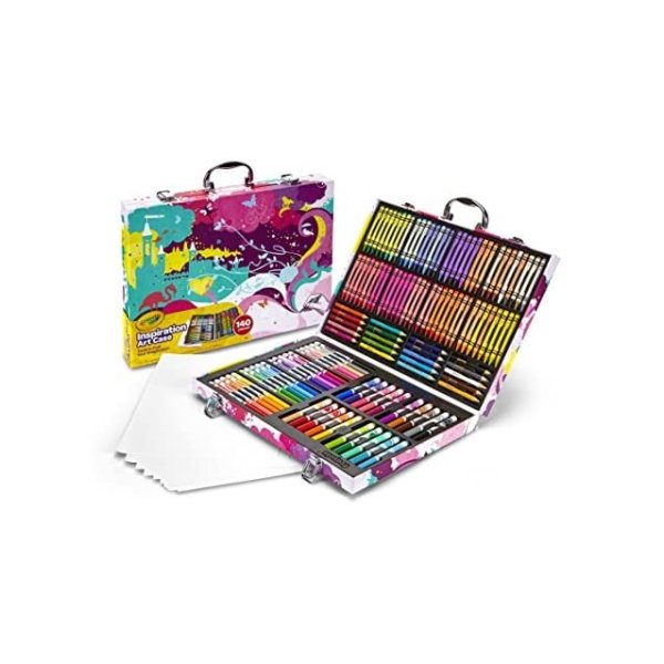Inspiration Art Case - Pink, 140 Piece Art Set, Gifts for Kids and Adults