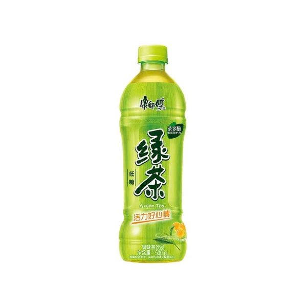 【2%返点】康师傅低糖绿茶 500ml
