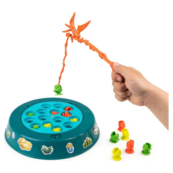 Dino Dive Fishing Game, Fun Prehistoric Dinosaur Toy, for Kids Ages 4+