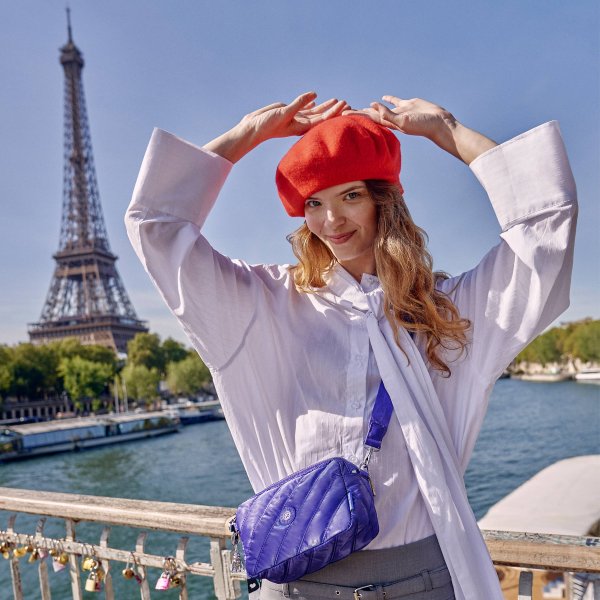 Emily in Paris Quilted Crossbody Bag