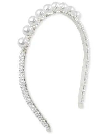 Girls Pearl Headband | The Children's Place - SIMPLYWHT