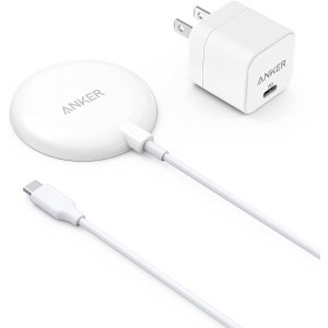 Anker Magnetic Wireless Charger with 20W USB-C Charger Bundle