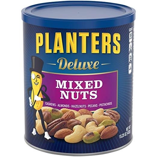 Deluxe Mixed Nuts, 15.25 Ounce Canister