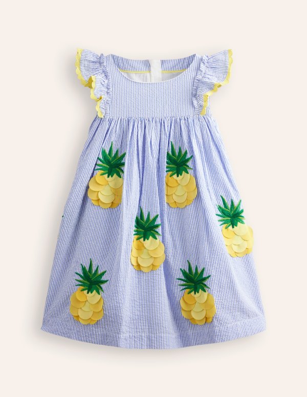 儿童菠萝3D连衣裙