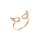 Love Decode 18K Rose Gold Angel Wing ring | Chow Sang Sang Jewellery eShop