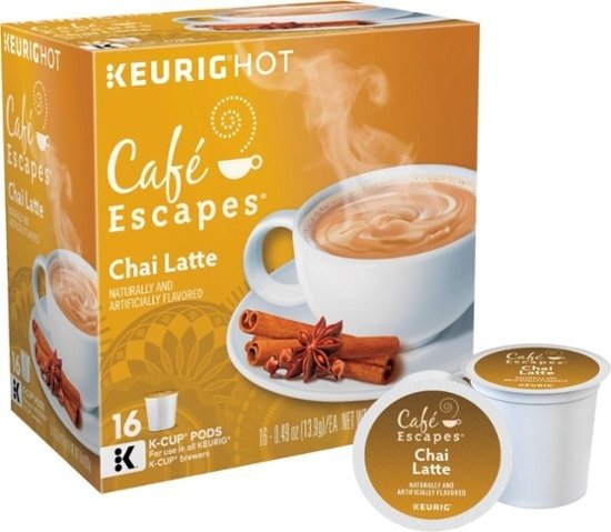 Chai Latte K-Cup 咖啡胶囊16个