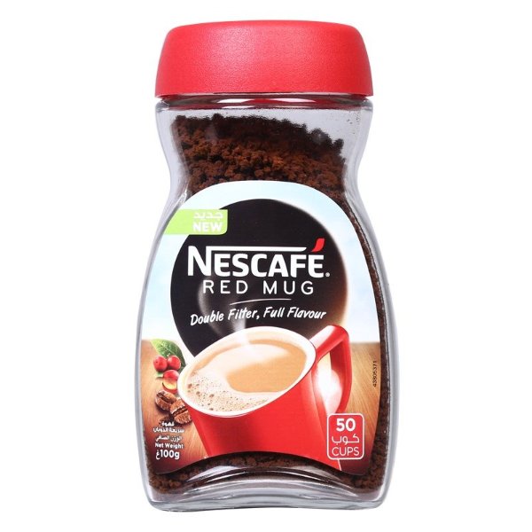 【品牌直供】 巴西进口咖啡 醇品速溶原味黑咖啡粉纯咖啡 100g 罐装