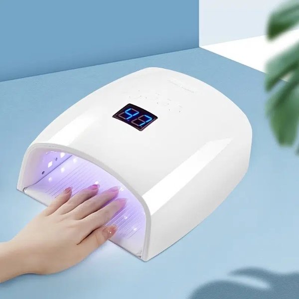 Cordless Uv Led Nail Lamp Wireless Nail Dryer 66w Rechargeable Led Nail Light 4 Timer Setting Sensor And Lcd Display Professional Led Nail Lamp For Gel Polish Nails Supplies | High-quality & Affordable | Temu