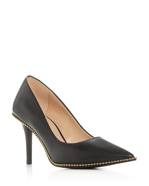 Women's Waverly Beadchain Pointed-Toe Pumps