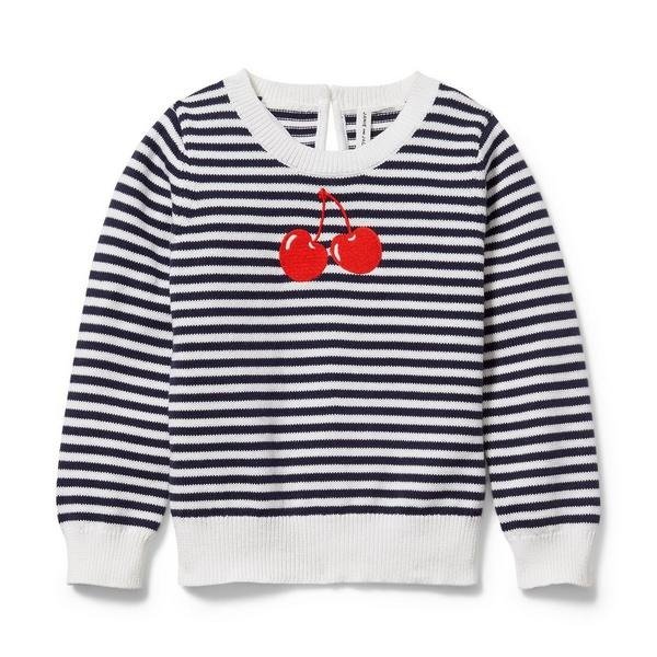 Cherry Stripe Sweater