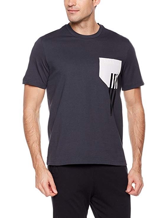 男式 运动型格 短袖T恤 M SID Pocket T