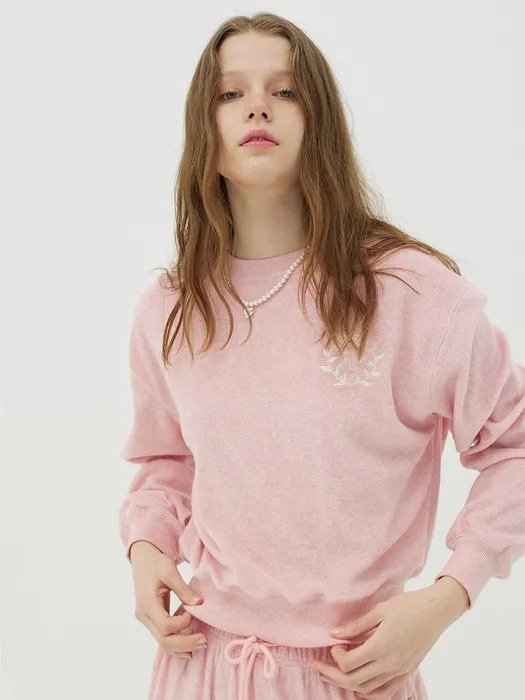 Terry Sweatshirt (Pink)