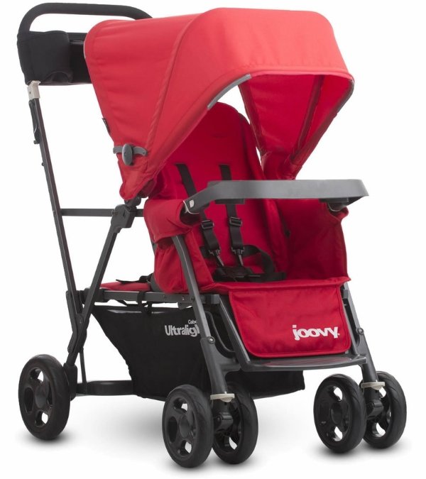 Caboose Ultralight Graphite Stroller - Red