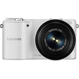 Samsung NX2000 20.3MP Mirrorless Smart Digital Camera with 20-50mm Lens (Factory Reconditioned)