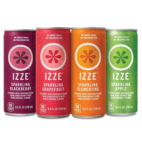 Sparkling Juice, 4 Flavor Variety Pack, 8.4 Fl Oz (24 Count)