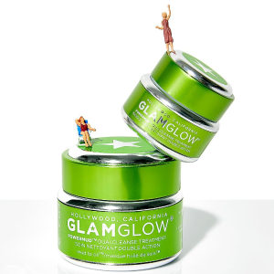 with POWERMUD™ DUALCLEANSE TREATMENT Purchase @ Glamglow