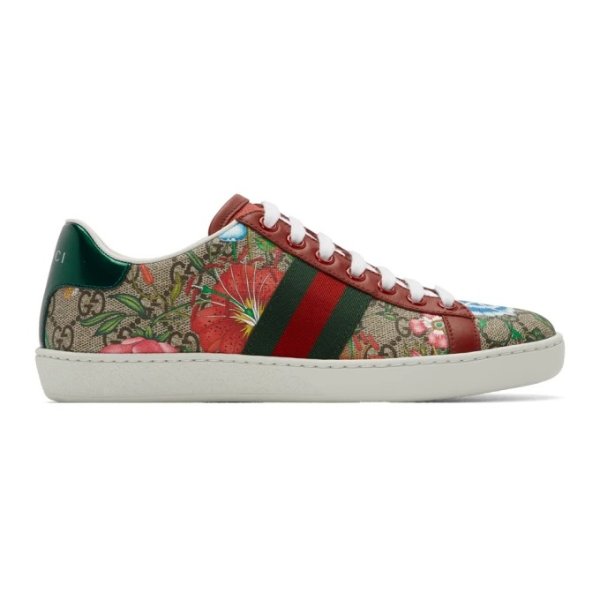 Gucci - Multicolor GG Flora Ace Sneakers