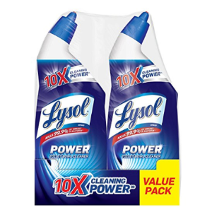 Lysol Power 马桶清洁剂 2瓶X24oz，10倍清洁能力