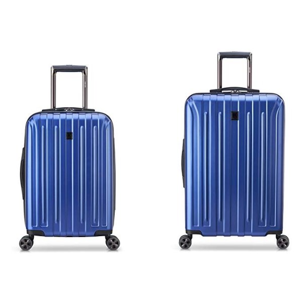 Titanium DLX 2-Piece Spinner Luggage Set (Carry-on & 25")