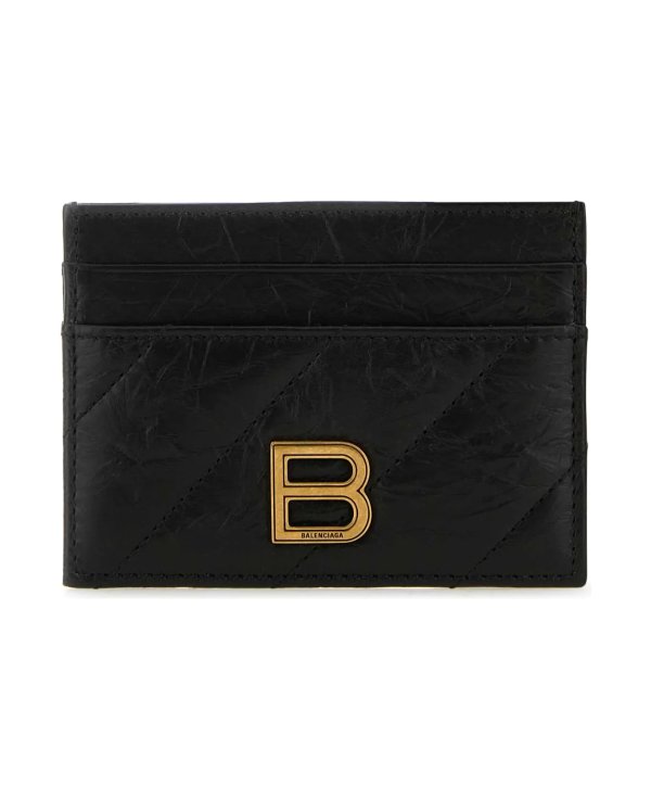 Black Leather Card Holder | italist