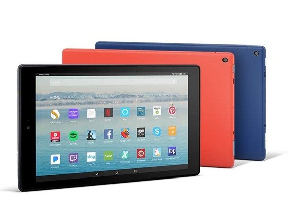 Fire HD 10 (7th Gen, 2017) 10.1" Display (Your Choice: Color, Model & Capacity)