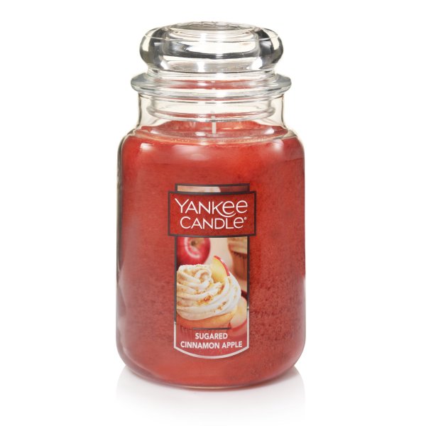 Sugared Cinnamon Apple - Original Large Jar Scented Candle