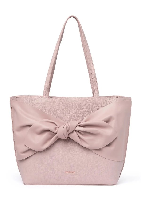 Diiana Soft Knot Detail Leather Bag