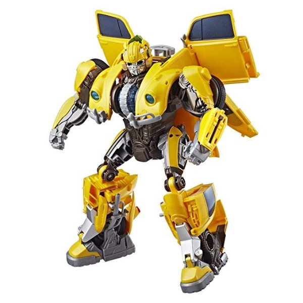 : Bumblebee Movie Toys, Power Charge Bumblebee Action Figure - Spinning Core, Lights and Sounds - Toys for Kids 6 and Up, 10.5-inch