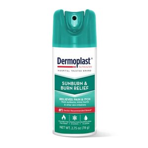 Dermoplast Sunburn and Burn Relief Spray, 2.75 Ounce