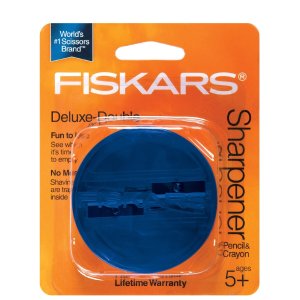 Fiskars Deluxe Double Sharpener, Color Received May Vary