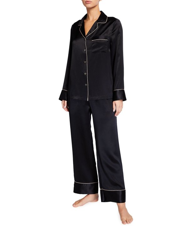 Basic Satin Pajama Set