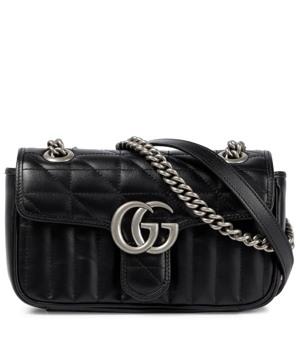 GG Marmont Mini leather shoulder bag